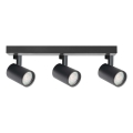 Spot svetlo LYNX 3xGU10/10W/230V crno