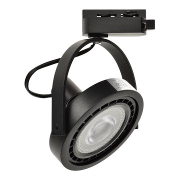 Spot svetlo za šinski sistem LUGAR 1xAR111 - GU10/25W/230V