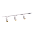 Spot za šinski sistem MARIBEL 3xGU10/10W/230V +1 m šinski sistem, bela