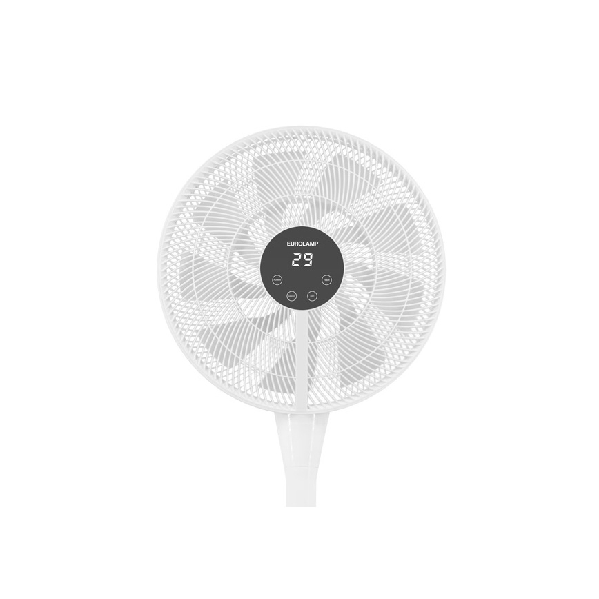 Stajaći ventilator 25W/230V, prečnik 40 cm, beo + daljinski upravljač