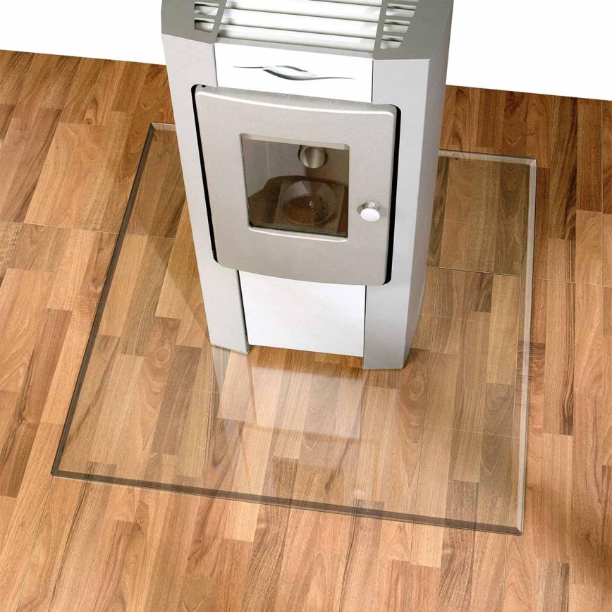 Staklena podloga za peć 1000x1000x8 mm, kvadratna