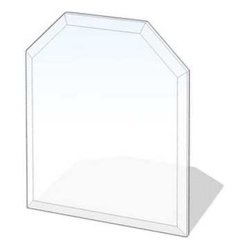 Staklena podloga za peć 1200x1000x8 mm