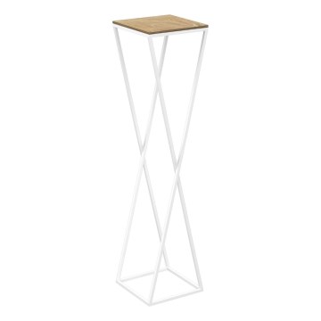 Stalak za cveće 100x24 cm beo