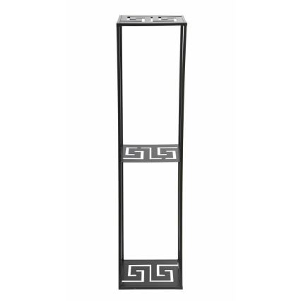 Stalak za cveće 100x24 cm, crne boje