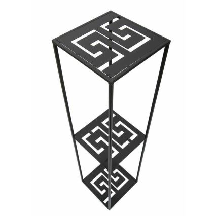 Stalak za cveće 100x24 cm, crne boje