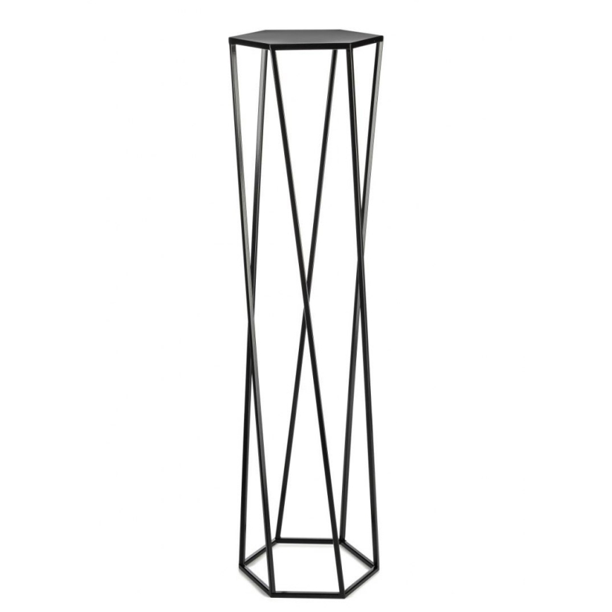 Stalak za cveće 100x24 cm, crne boje