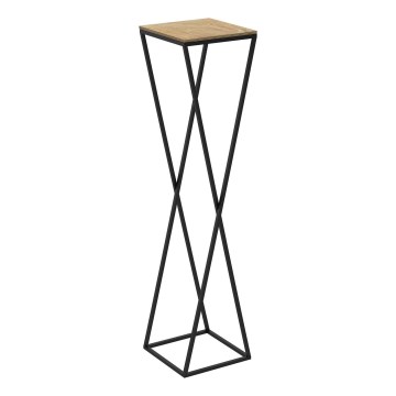 Stalak za cveće 100x24 cm, crne boje