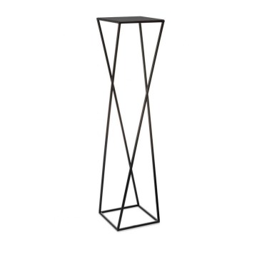 Stalak za cveće 100x24 cm, crni