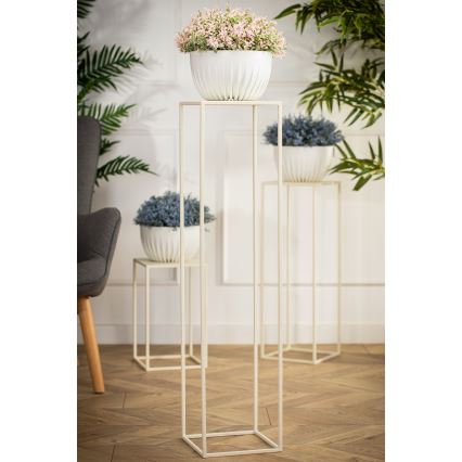 Stalak za cveće 100x24 cm krem boje