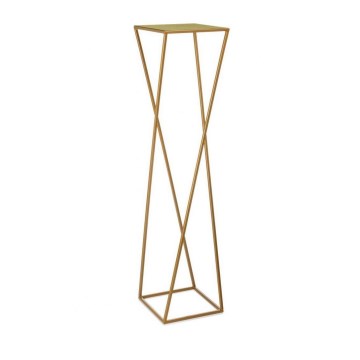 Stalak za cveće 100x24 cm zlatne boje