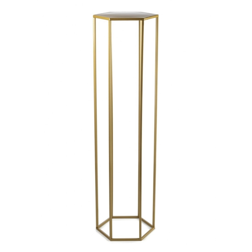 Stalak za cveće 100x24 cm, zlatne boje