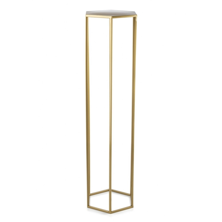 Stalak za cveće 100x24 cm, zlatne boje