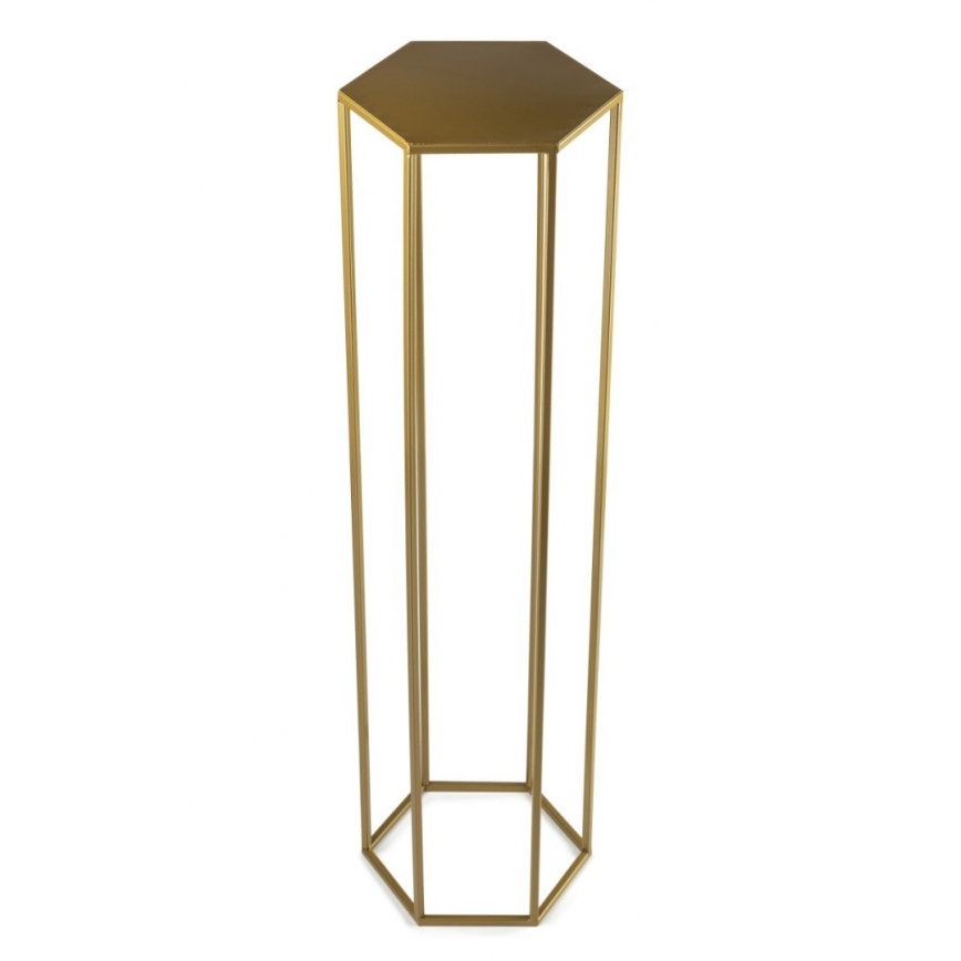 Stalak za cveće 100x24 cm, zlatne boje