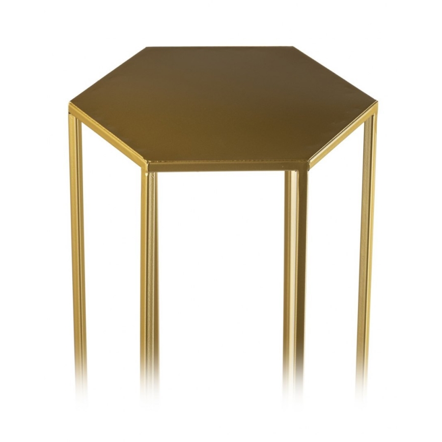 Stalak za cveće 100x24 cm, zlatne boje