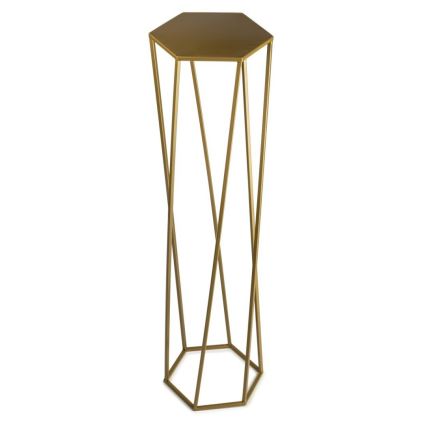 Stalak za cveće 100x24 cm, zlatne boje