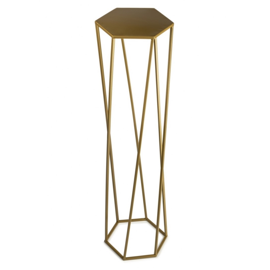 Stalak za cveće 100x24 cm, zlatne boje