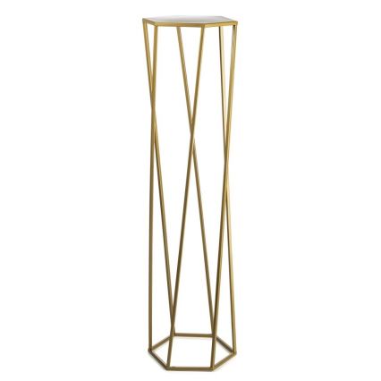 Stalak za cveće 100x24 cm, zlatne boje