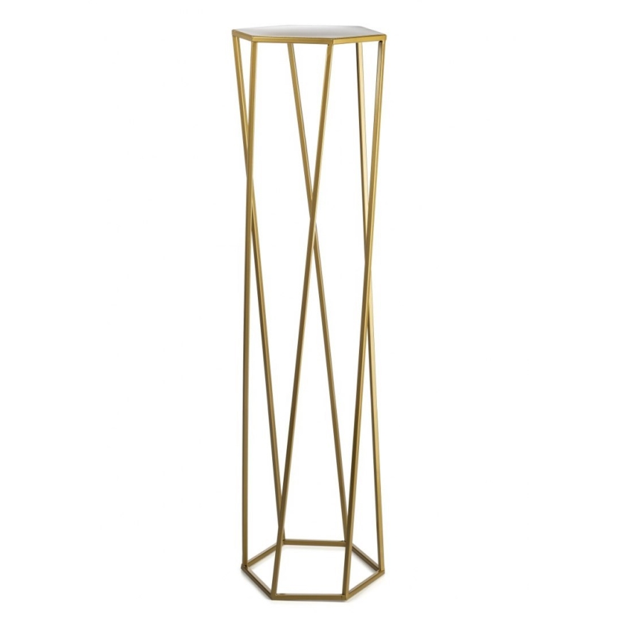 Stalak za cveće 100x24 cm, zlatne boje