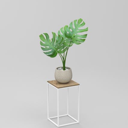 Stalak za cveće 40x24 cm bela