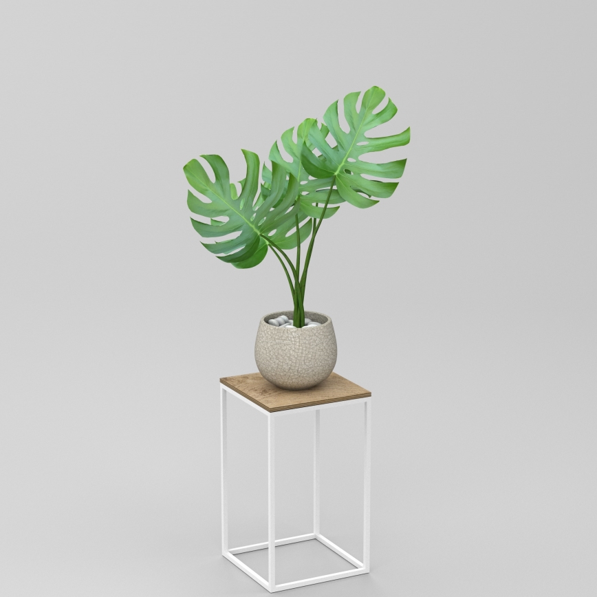 Stalak za cveće 40x24 cm bela