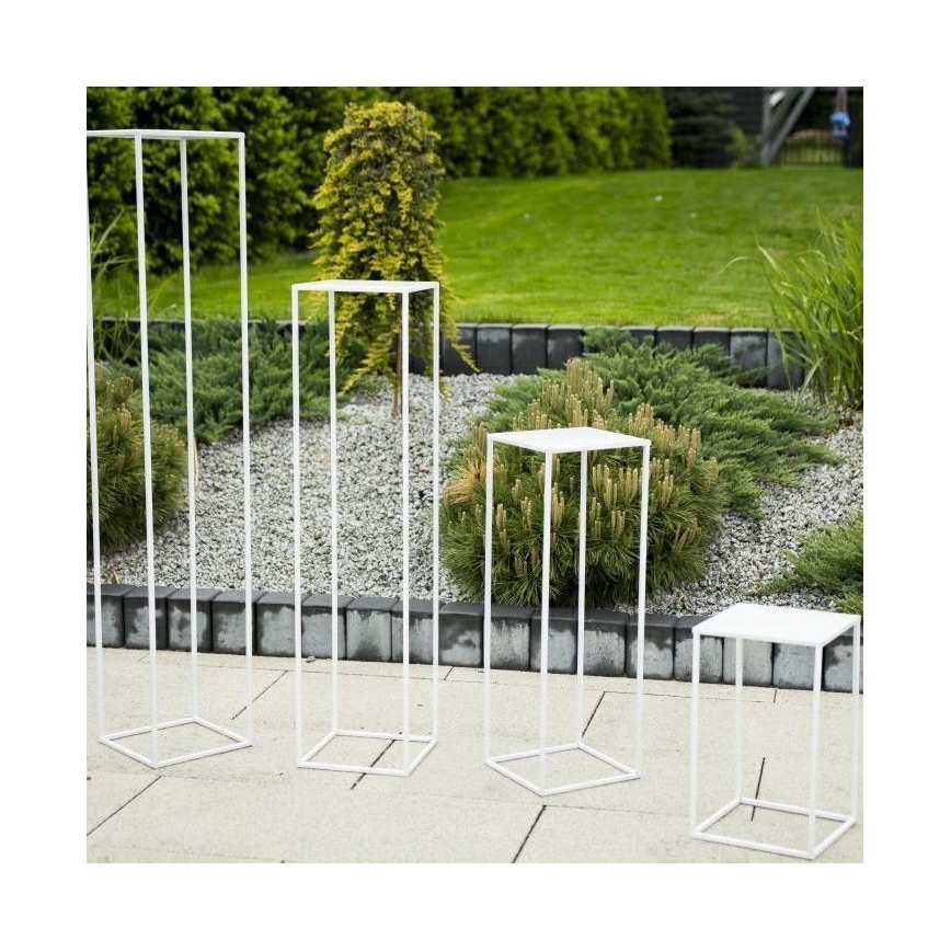 Stalak za cveće 40x24 cm beo