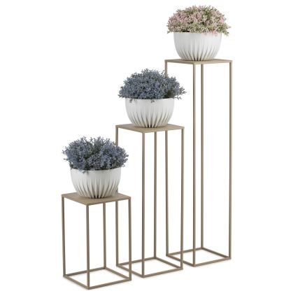 Stalak za cveće 40x24 cm bež