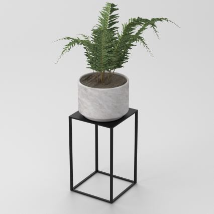 Stalak za cveće 40x24 cm, crni