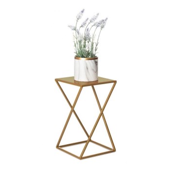 Stalak za cveće 40x24 cm, zlatne boje