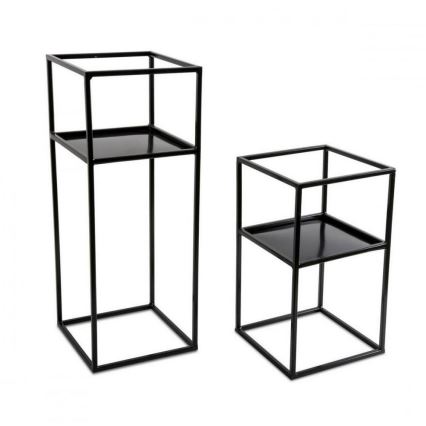 Stalak za cveće 40x24 crne boje