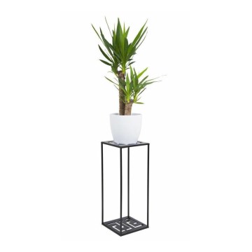 Stalak za cveće 60x24 cm, crne boje