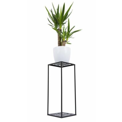 Stalak za cveće 60x24 cm, crne boje