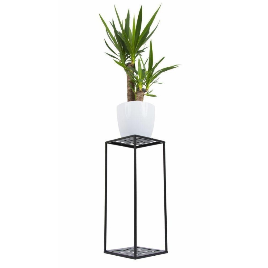 Stalak za cveće 60x24 cm, crne boje