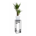 Stalak za cveće 60x24 cm, elegantne crne boje
