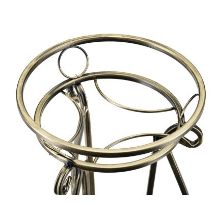 Stalak za cveće 62x28 cm, zlatne boje