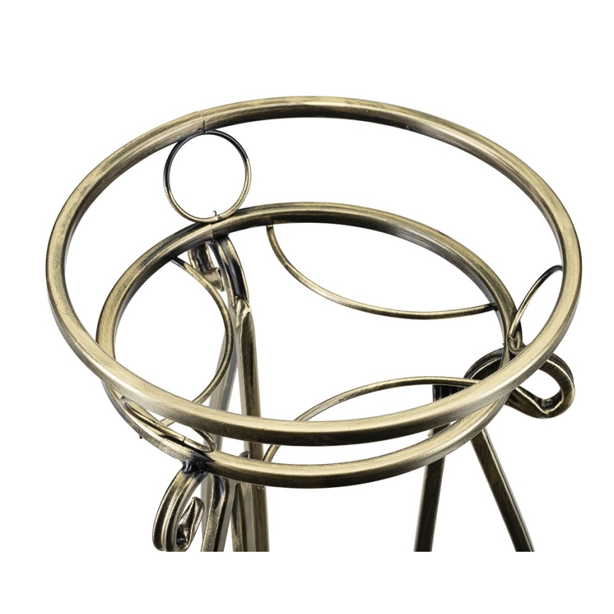 Stalak za cveće 62x28 cm, zlatne boje