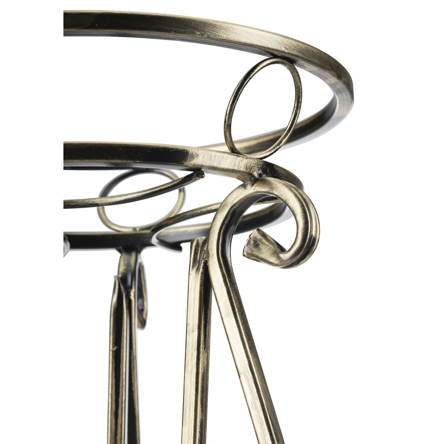 Stalak za cveće 62x28 cm, zlatne boje