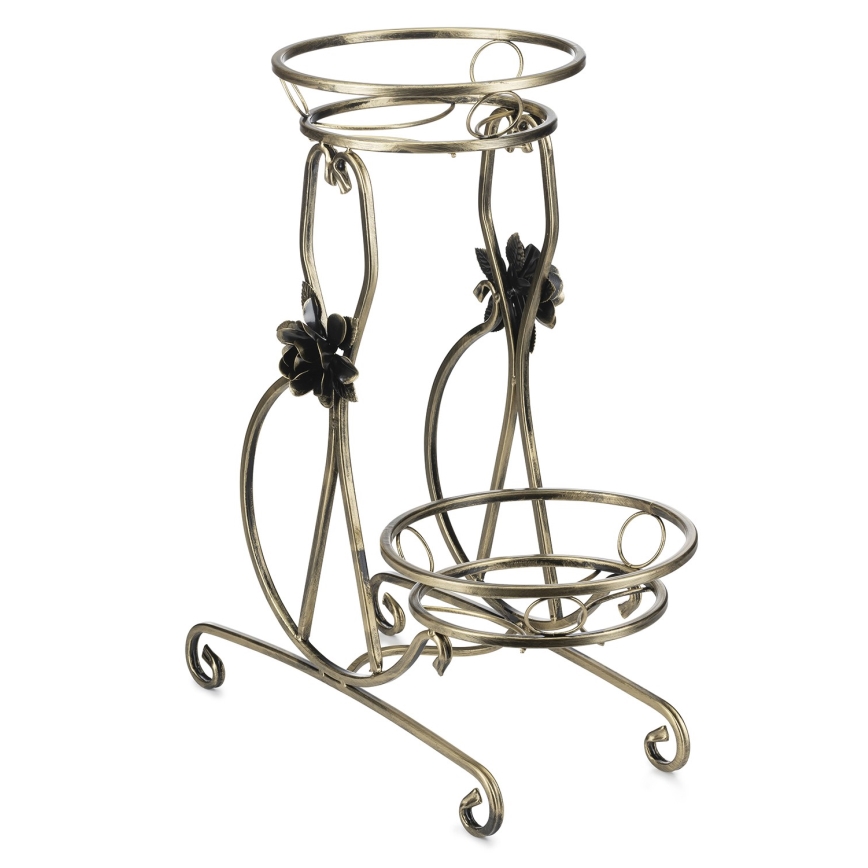 Stalak za cveće 64x54 cm zlatni