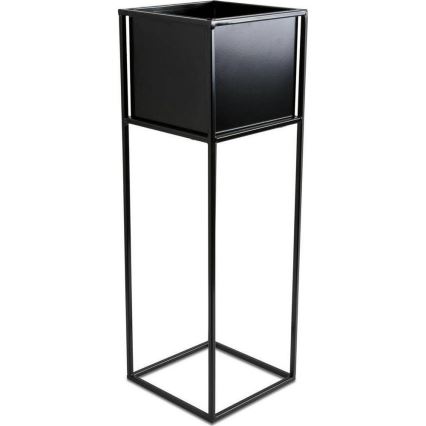 Stalak za cveće 70 x 24 cm, crni