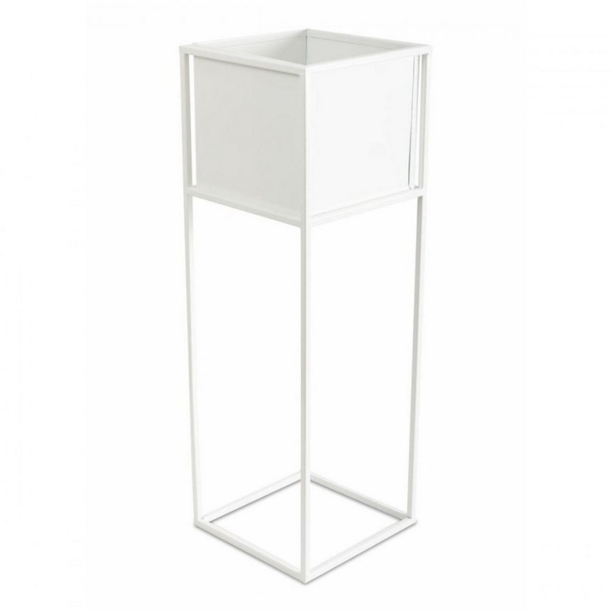 Stalak za cveće 70x24 cm bela