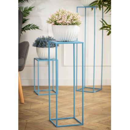 Stalak za cveće 70x24 cm plave boje