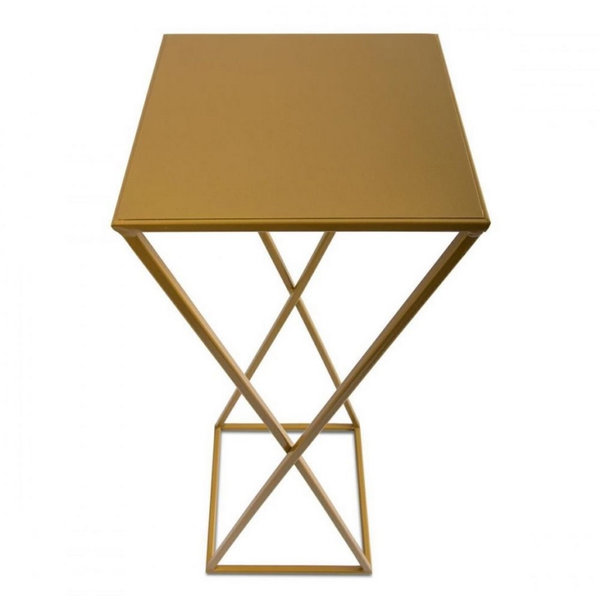 Stalak za cveće 70x24 zlatni