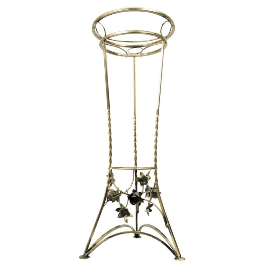 Stalak za cveće 72x28 cm zlatne boje