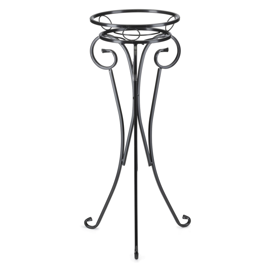 Stalak za cveće 74x34 cm, crne boje