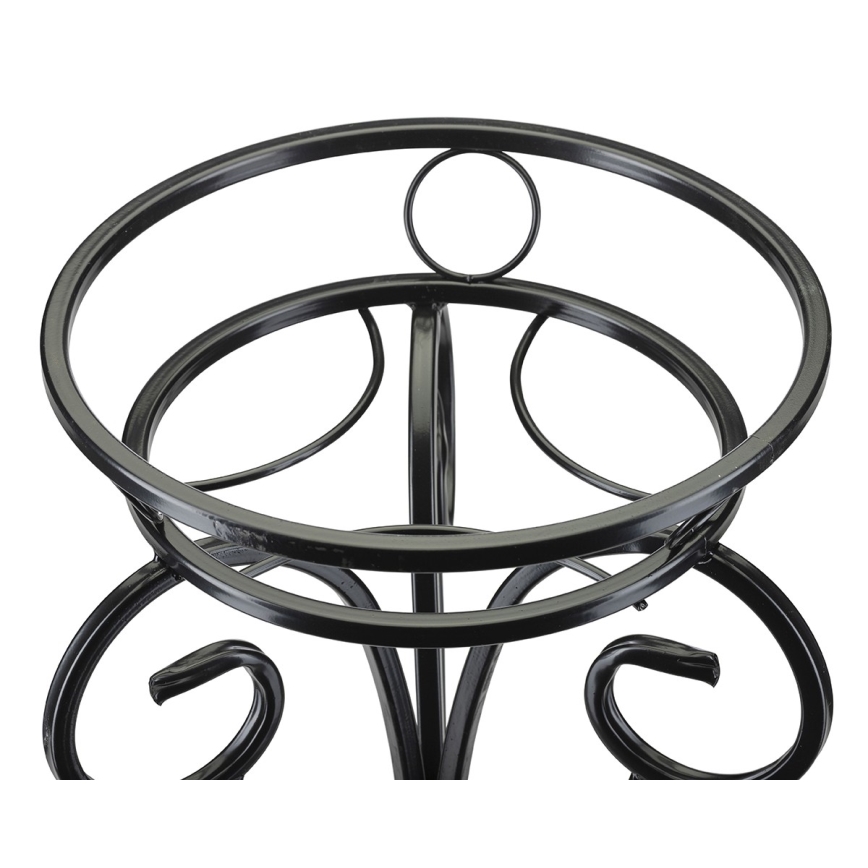 Stalak za cveće 74x34 cm, crne boje