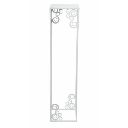 Stalak za cveće 80x24 cm, beo