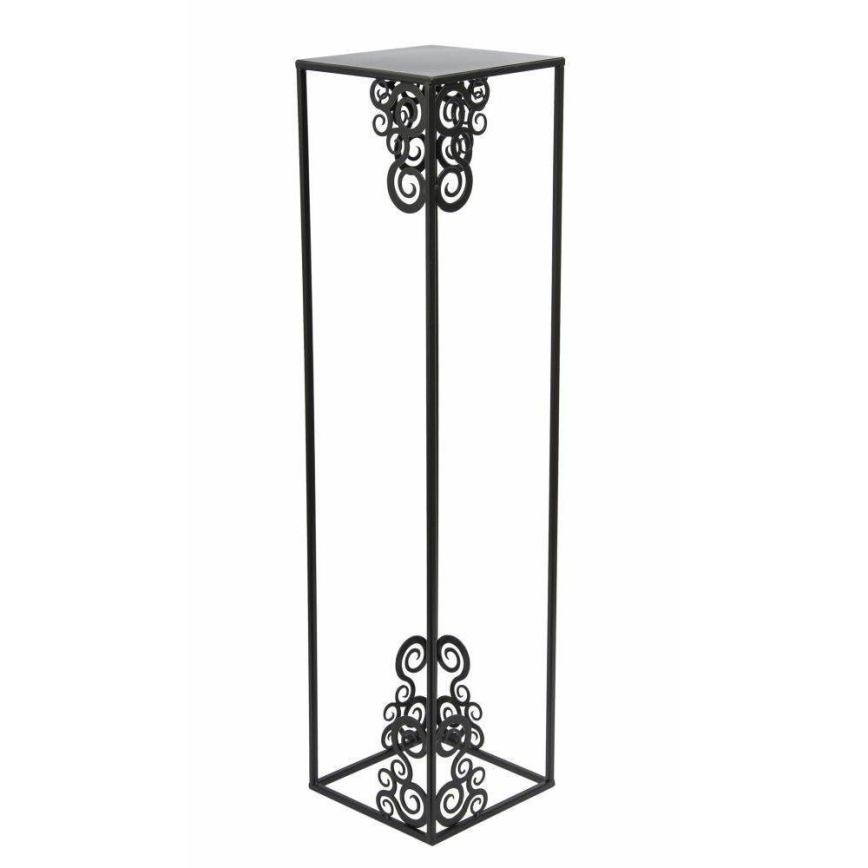Stalak za cveće 80x24 cm, crni