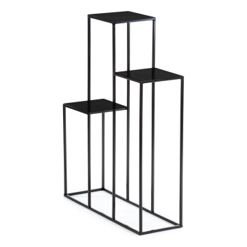 Stalak za cveće 80x60 cm crne boje