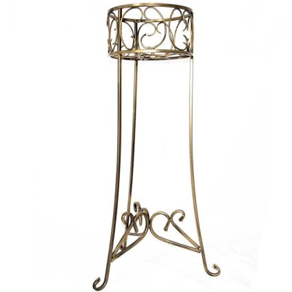 Stalak za cveće 88x28 cm, zlatni