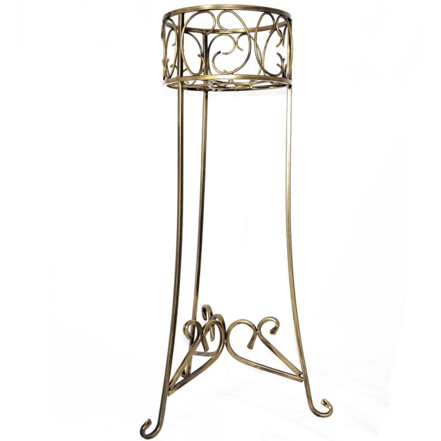 Stalak za cveće 88x28 cm, zlatni