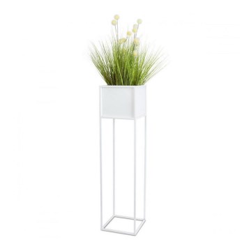 Stalak za cveće 90x24 cm, beli